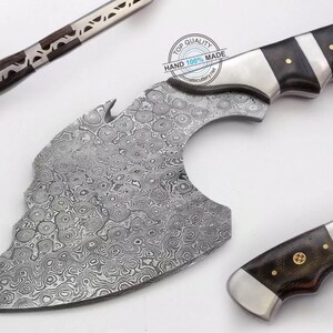10,00 &quot;benutzerdefinierte handgemachtes Damaststahl, Axtmesser (AA-0304-2) Jagdmesser, Geburtstagsgeschenk, Geschenk für Vater, Geschenk für Vater, Jagdmesser
