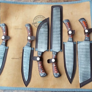 9.50&quot; to 13.50&quot; Custom Handmade Damascus Steel, Chef knife, Kitchen knife, (2331) Gift for father, Gift for mother, Anniversary gift