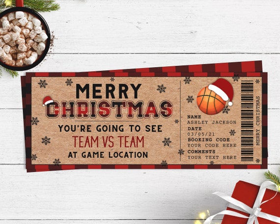 Christmas gift basketball Clearance