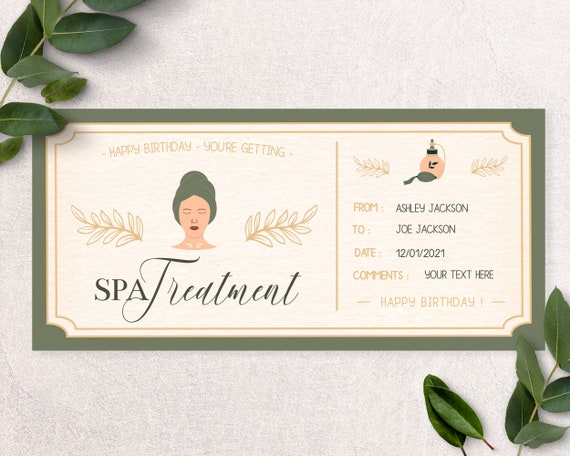 spa-treatment-gift-voucher-spa-day-spa-treatment-gift-etsy