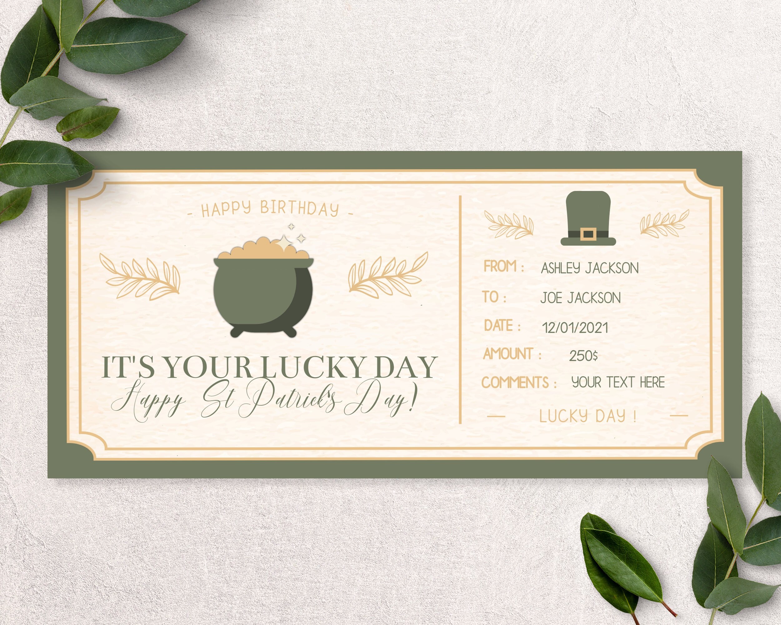 st patricks day uber code