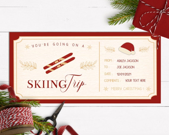 Cadeau de Noël idéal pour un séjour au ski