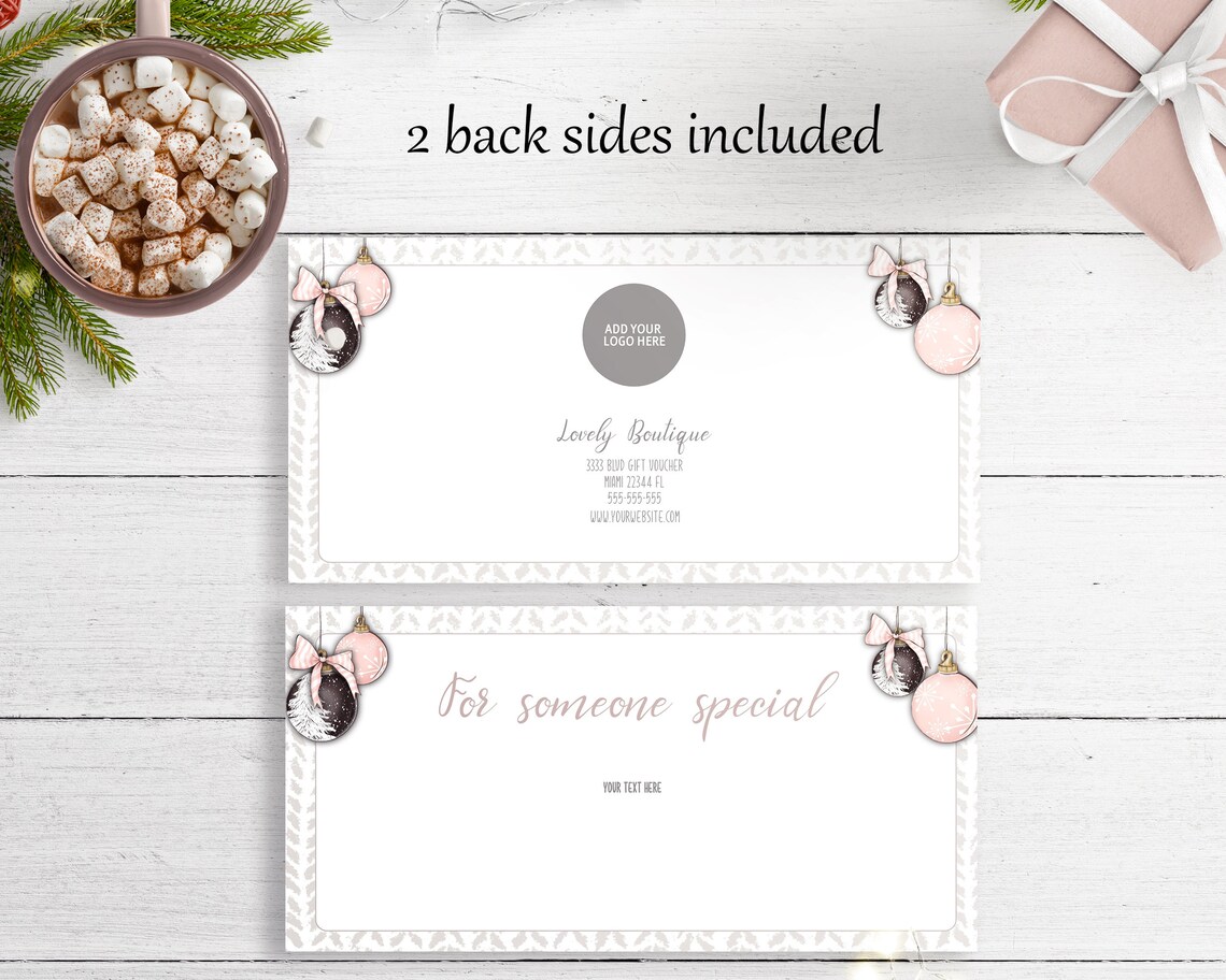 Gift Certificate Template Baby Gift Voucher Printable Gift - Etsy