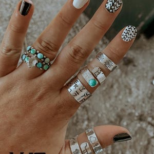 Western Stamped Rings