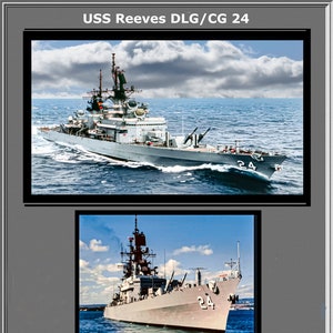 USS Reeves CG 24 Custom Personalized Photo. Navy Cruiser. US - Etsy