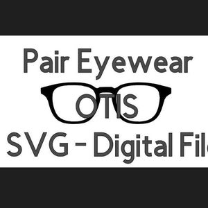 Fichier SVG de lunettes paire - OTIS