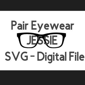 Fichier SVG paire de lunettes - JESSIE