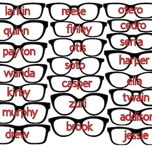 TOUS les fichiers SVG de 22 paires de lunettes - 22 styles inclus Téléchargement numérique
