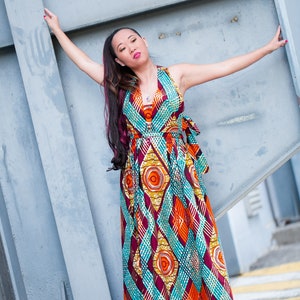 Modèle robe longue hot sale wax