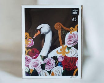 Swan Art Print
