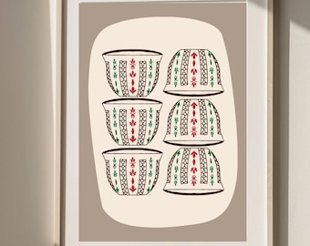 Coffee Art Poster Arabic Coffee Art Arabic Wall Decor Qahwa Art Wall Hangings Arabic Wall Art Arabic Artwork Printable Art Kitchen Decor