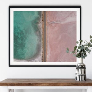 Wall Art Poster Travel Photography Posters Fine Art Australia Coastal Print Beach Ocean Poster Aerial Photography Wall Art Home Office Decor