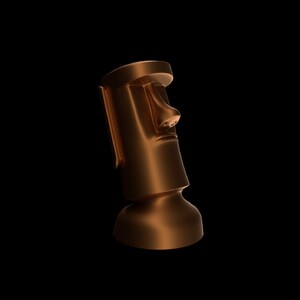 Easter Island Moai Statue (3d Printable File)