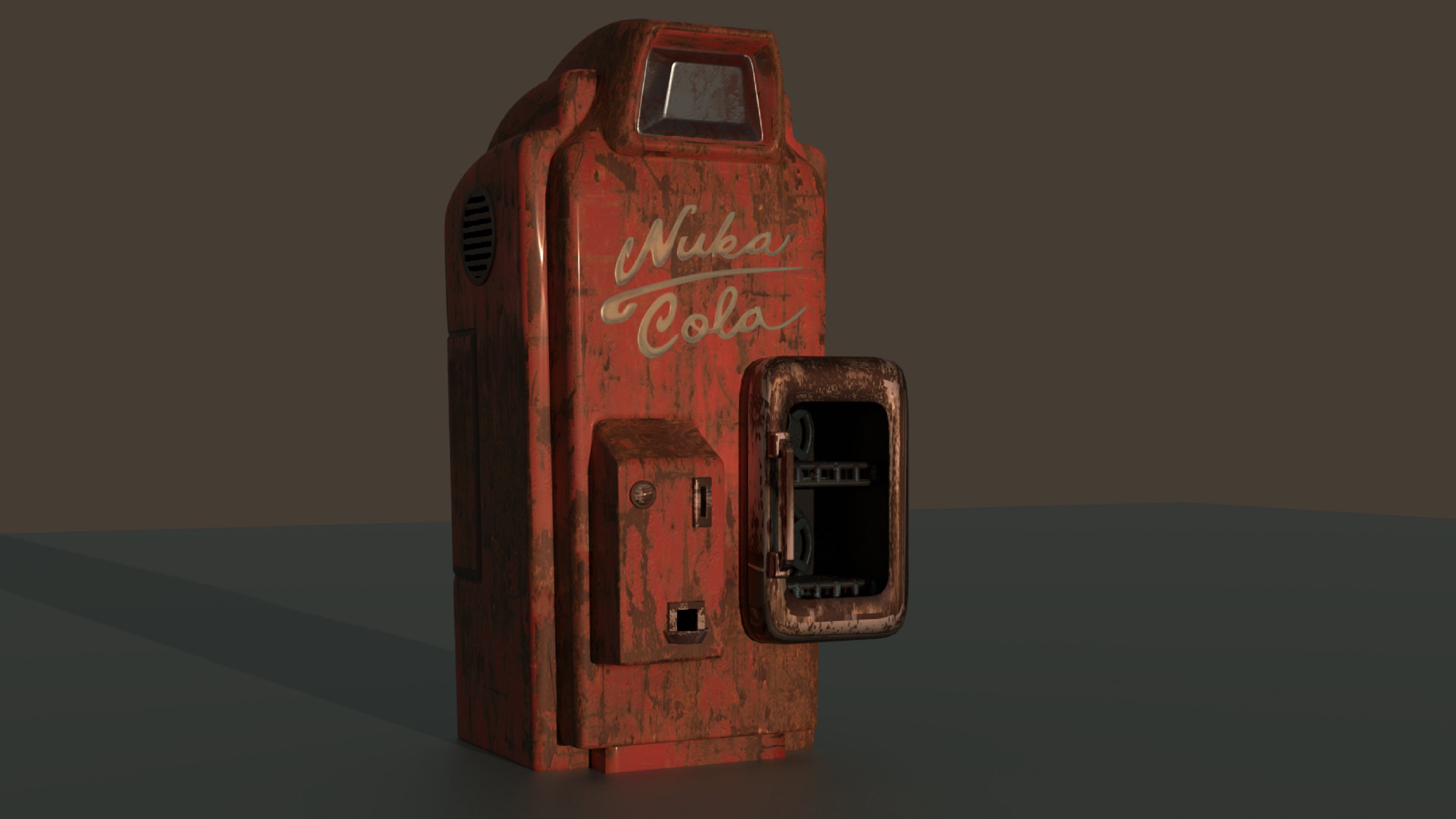 Fichier 3D Réplique de la bouteille de Nuka Cola Fallout Prop