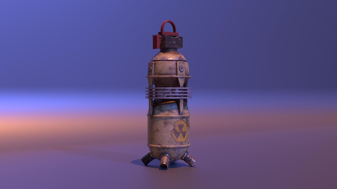 Fallout 4/76 Nuka Grenade 3D (3d Printable File) - Etsy