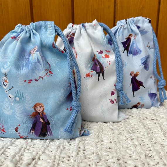 Handmade Frozen Party Bags: Reusable Cotton Keepsake