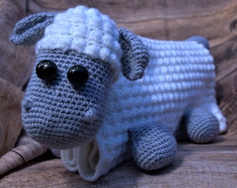 Couverture pour bébé/Mouton/Fabriqué sur commande