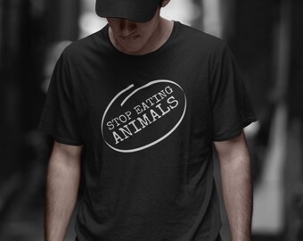 Vegan Stop Eating Animals Shirt
