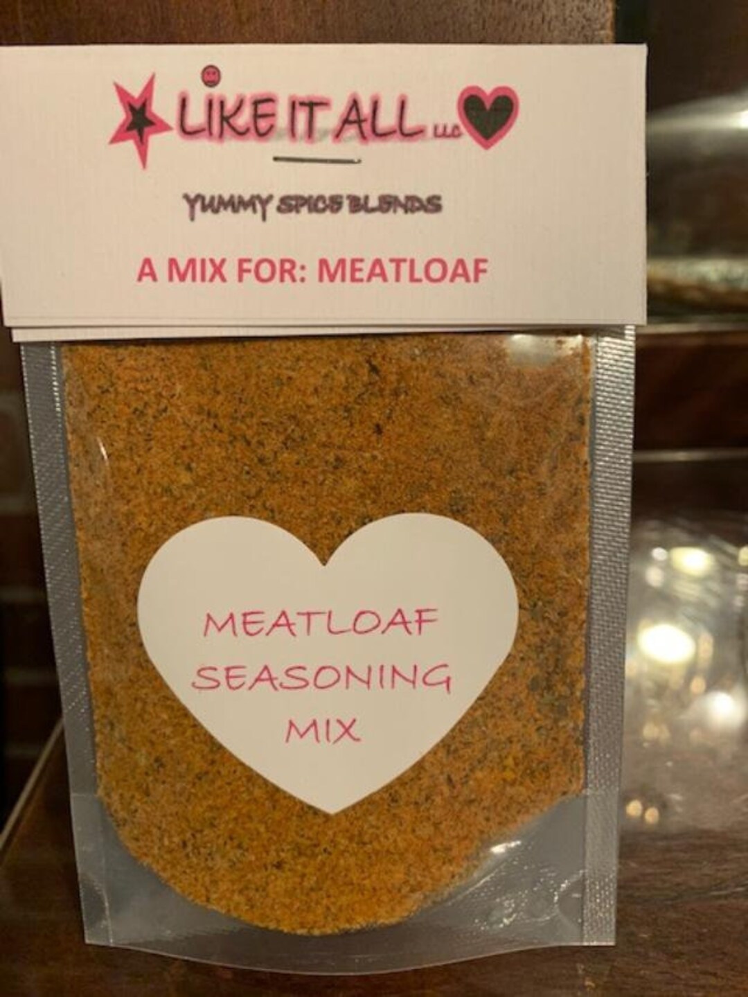 Meatloaf Seasoning Mix My Own Recipe of Mixed Herbs and Spices Etsy