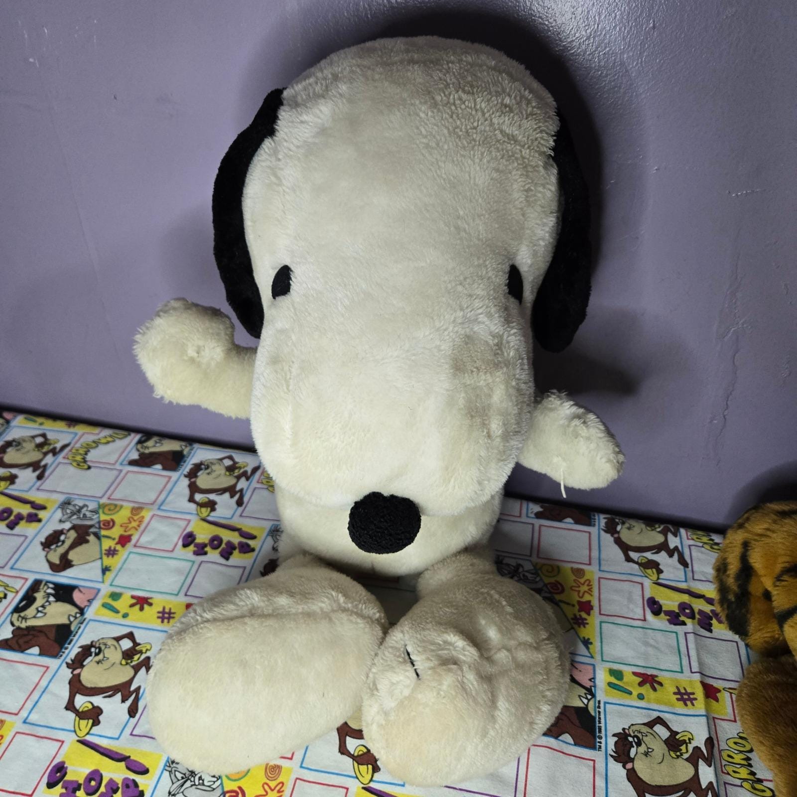 Vintage Plush Snoopy - Etsy
