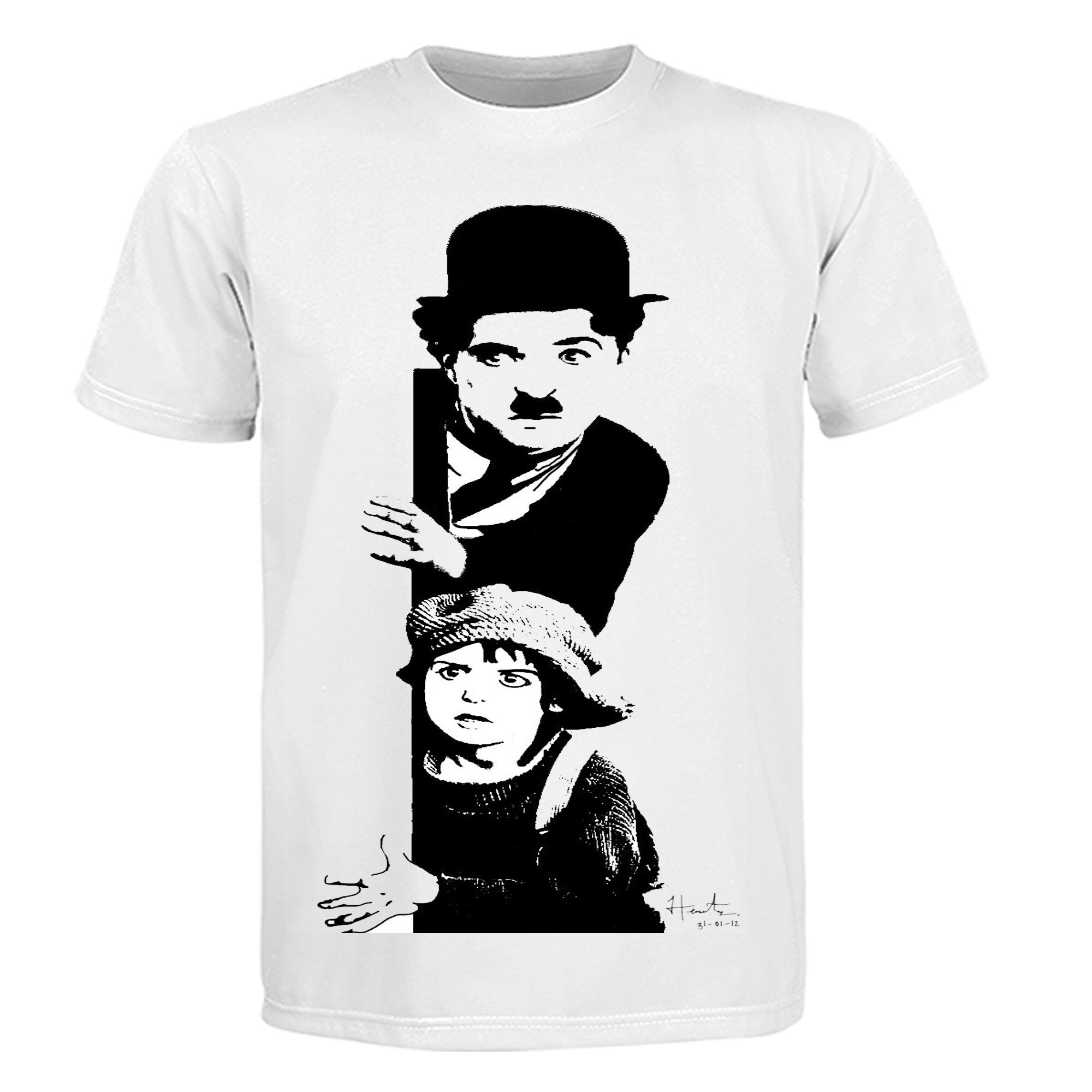 Charlie Chaplin T Shirt Poster On Your T Shirt Etsy