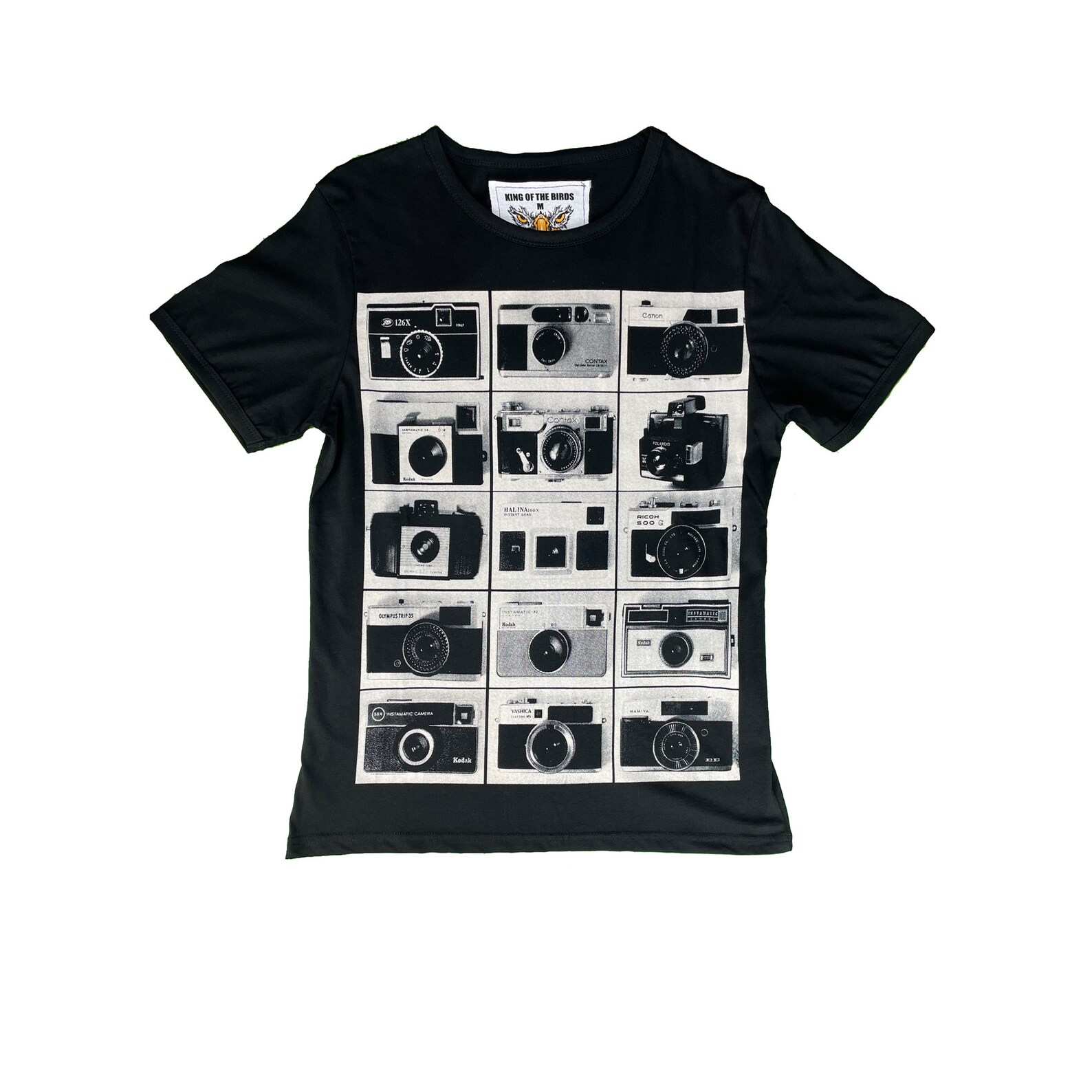 Camera T shirt Old Camera Vintage Cameras Poster on T shirt Etsy