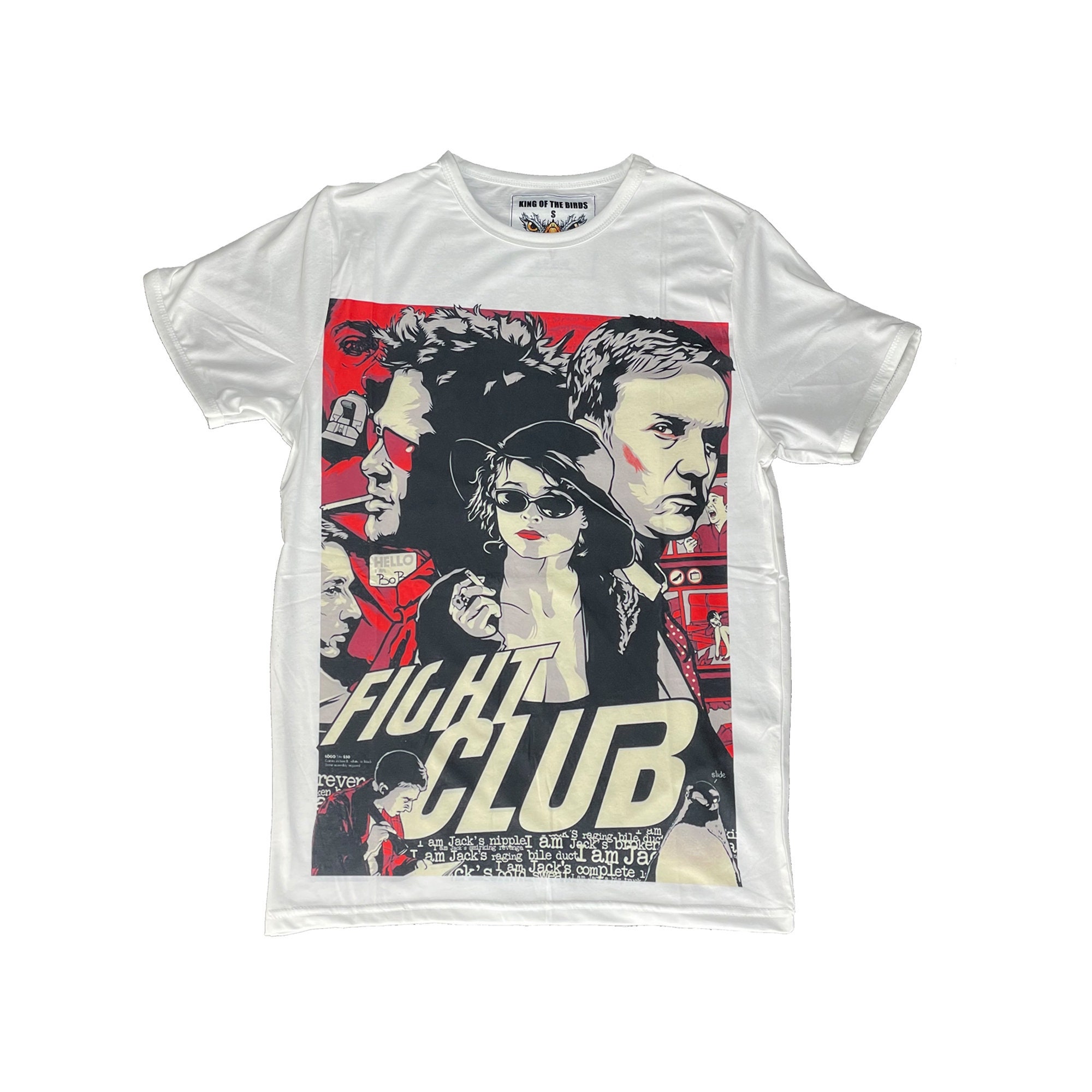 Fight Club T shirt Best Movie Tshirt Poster on Tshirt Etsy
