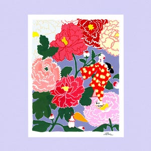 Raccolto, illustrazioni stampate come stampe artistiche su carta A4