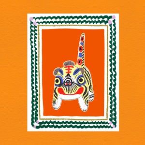 carte porte bonheur Tora