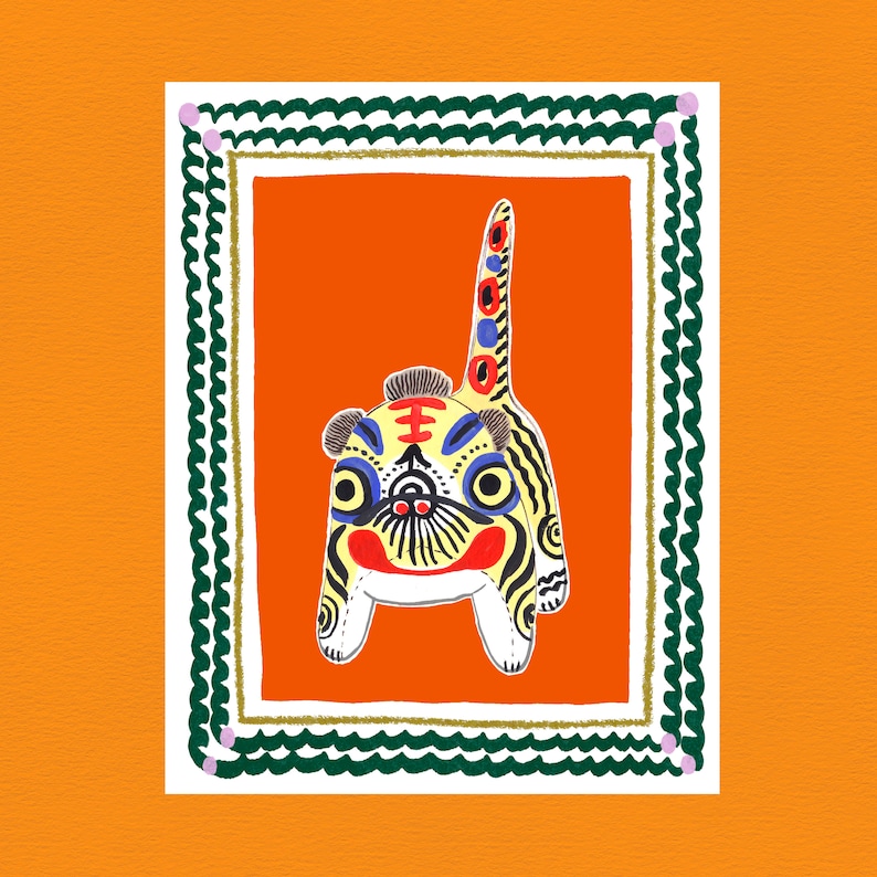 carte porte bonheur Tora
