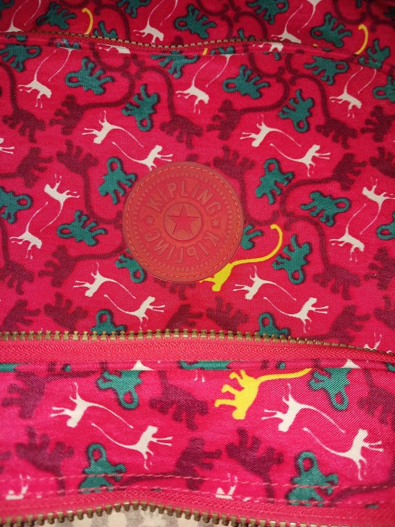 Kiplinger rolling back pack, red multi-colored, M… - image 3