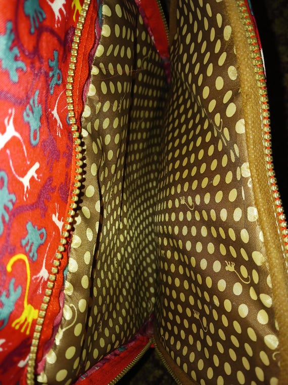 Kiplinger rolling back pack, red multi-colored, M… - image 5