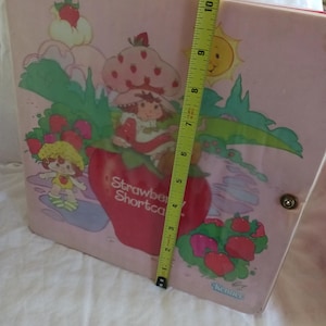 Strawberry Shortcake vintage storage case