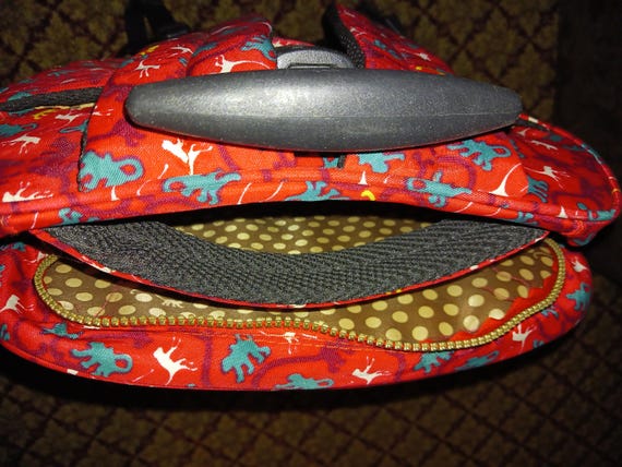 Kiplinger rolling back pack, red multi-colored, M… - image 7