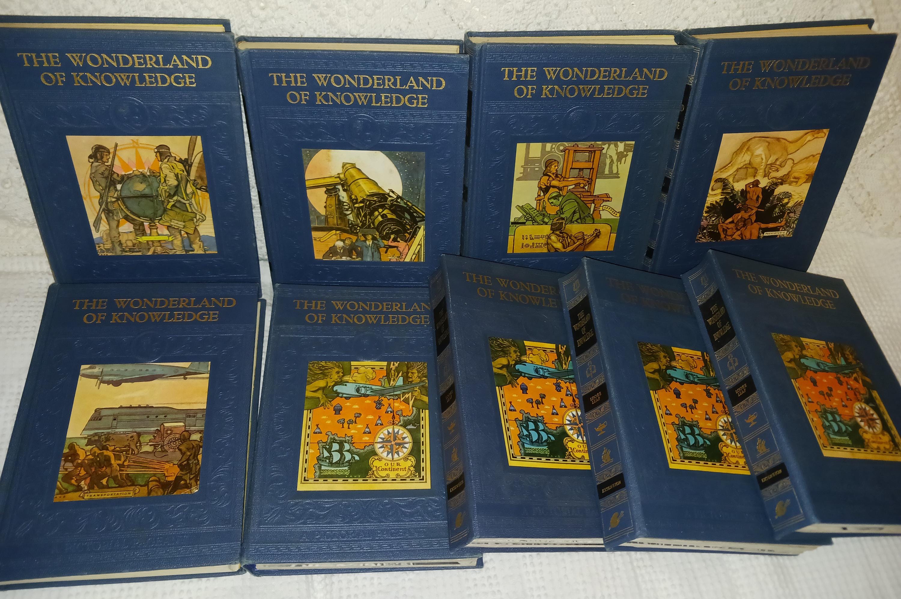 Encyclopedia Set Blue - Etsy