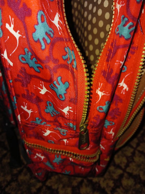 Kiplinger rolling back pack, red multi-colored, M… - image 10