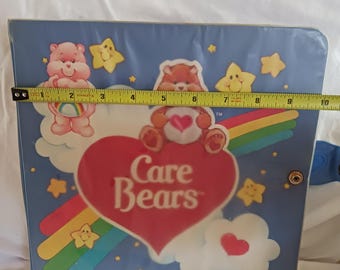 Pudełko kolekcjonerskie na misie Care Bears z lat 80. XX wieku