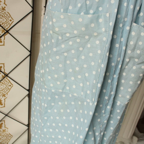 Dark Blue Polka Dot Printed Nightwear main image 1