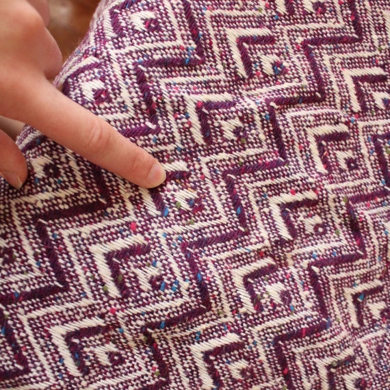 1960s/1970s vintage cotton knit babydoll dress wi… - image 6