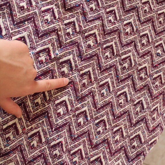 1960s/1970s vintage cotton knit babydoll dress wi… - image 9