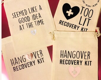 Hangover Recovery Kit, Too Lit Recovery Kit, Bachelorette Kit, Bachelorette Recovery kit, Lit kit, Hangover Kit, Wedding Recovery kit,