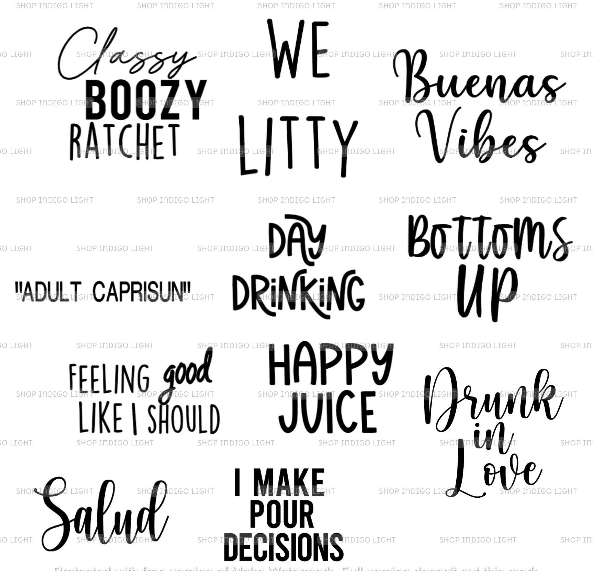 Adult Drink Pouches Personalized Adult Beverage Pouch Girls Etsy