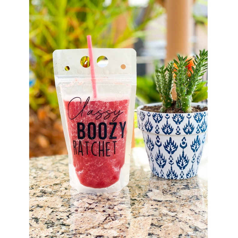 Adult Drink Pouches Reusable Personalized Adult Beverage Etsy