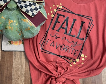 Fall is My Favorite|Unisex Shirt|Halloween|Fall| Season| Pumpkin