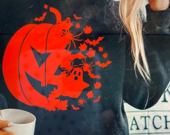 Pumpkin| Halloween| Witches| Ghosts| Sweatshirt| Fall| Spooky Season