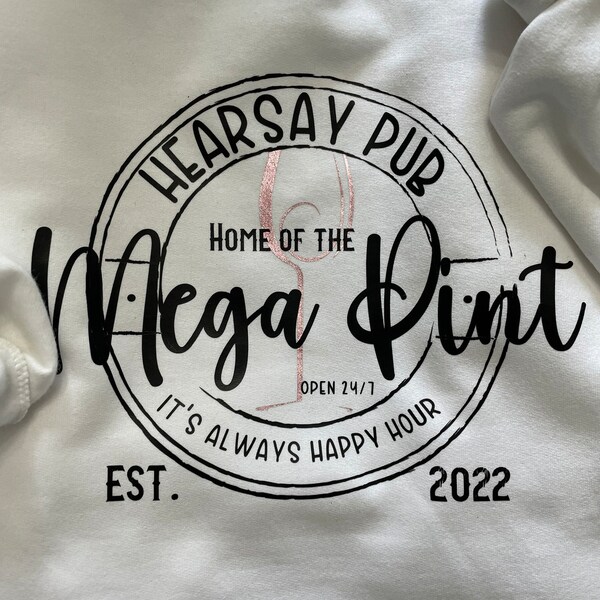 Hearsay Pub| Mega Pint| Johnny Depp| Objection Hearsay| Sweatshirt | Unisex Tshirt