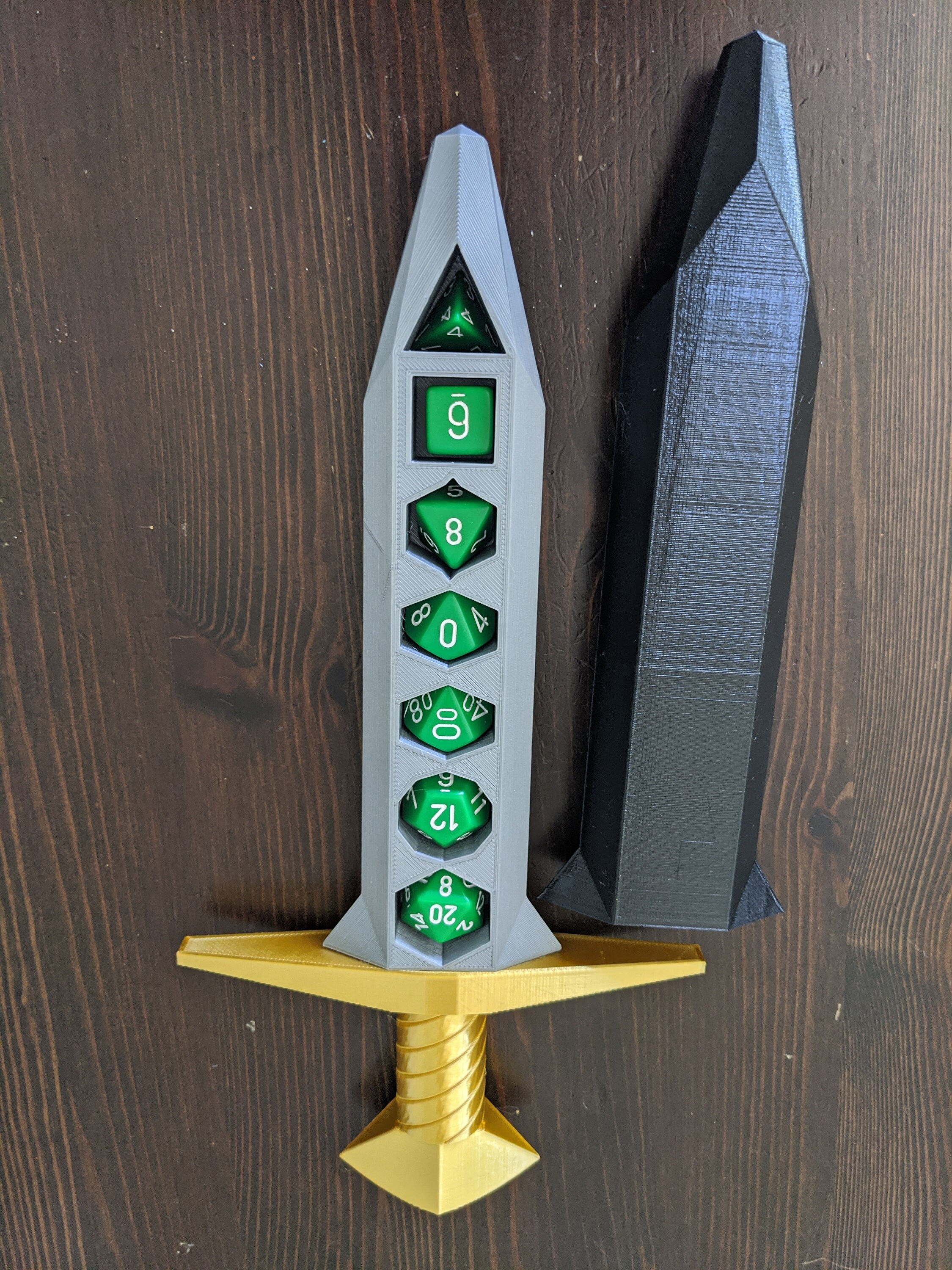 DND Dice Holding Dagger D&D Dice Storage Dungeons and Etsy Canada