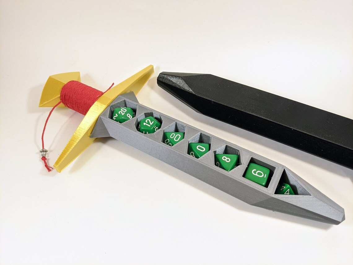 DND Dice Holding Dagger D&D Dice Storage Dungeons And Etsy