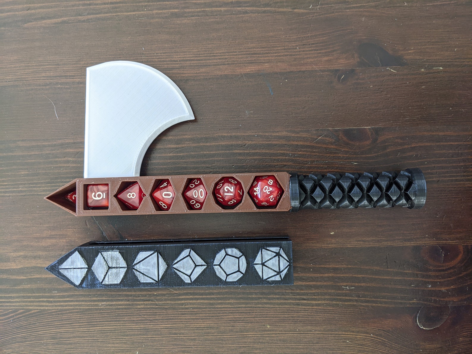 DND Dice Holding Axe D&D Dice Storage Dungeons And Dragons Etsy