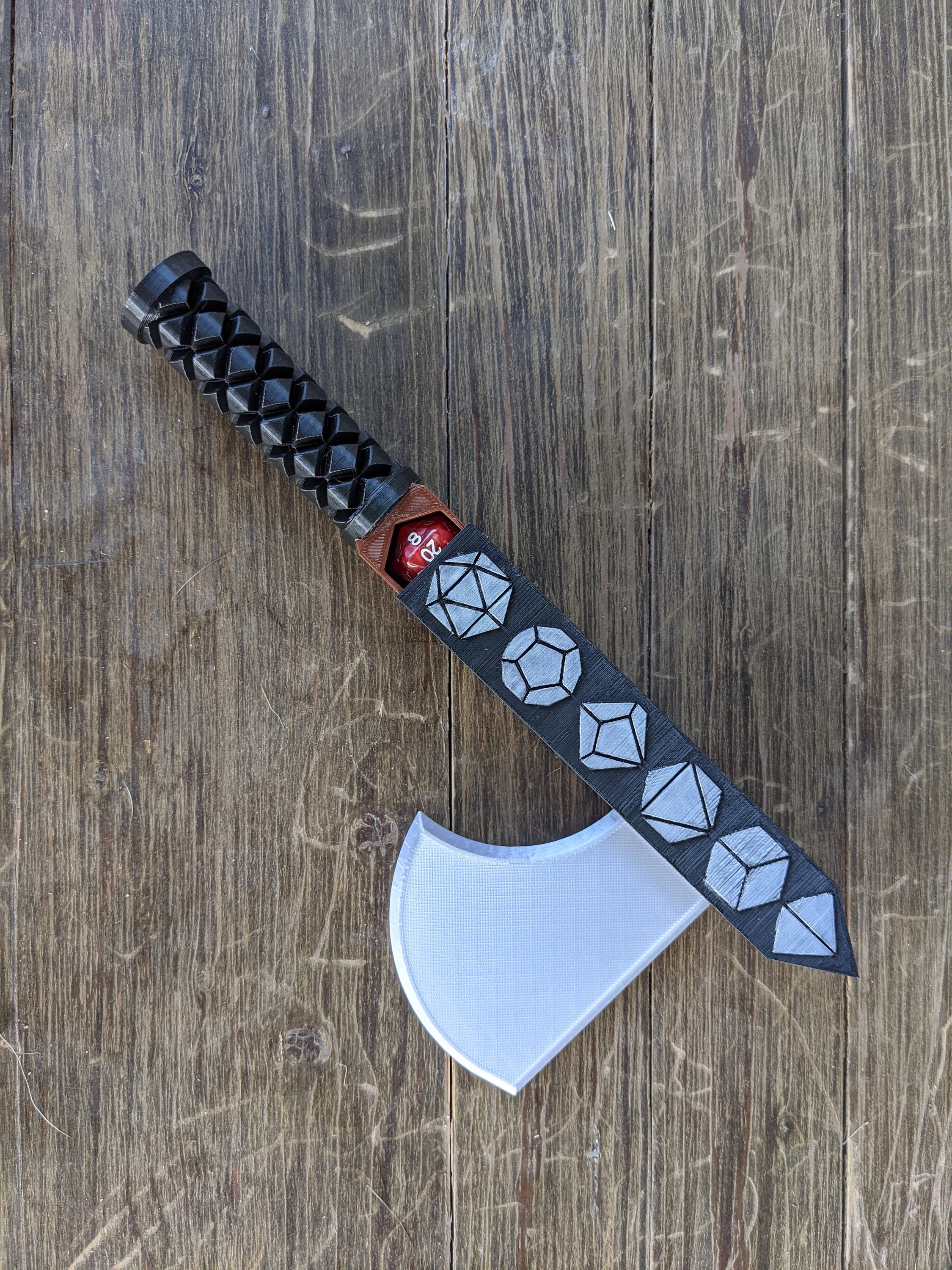 DND Dice Holding Axe D&D Dice Storage Dungeons And Dragons Etsy